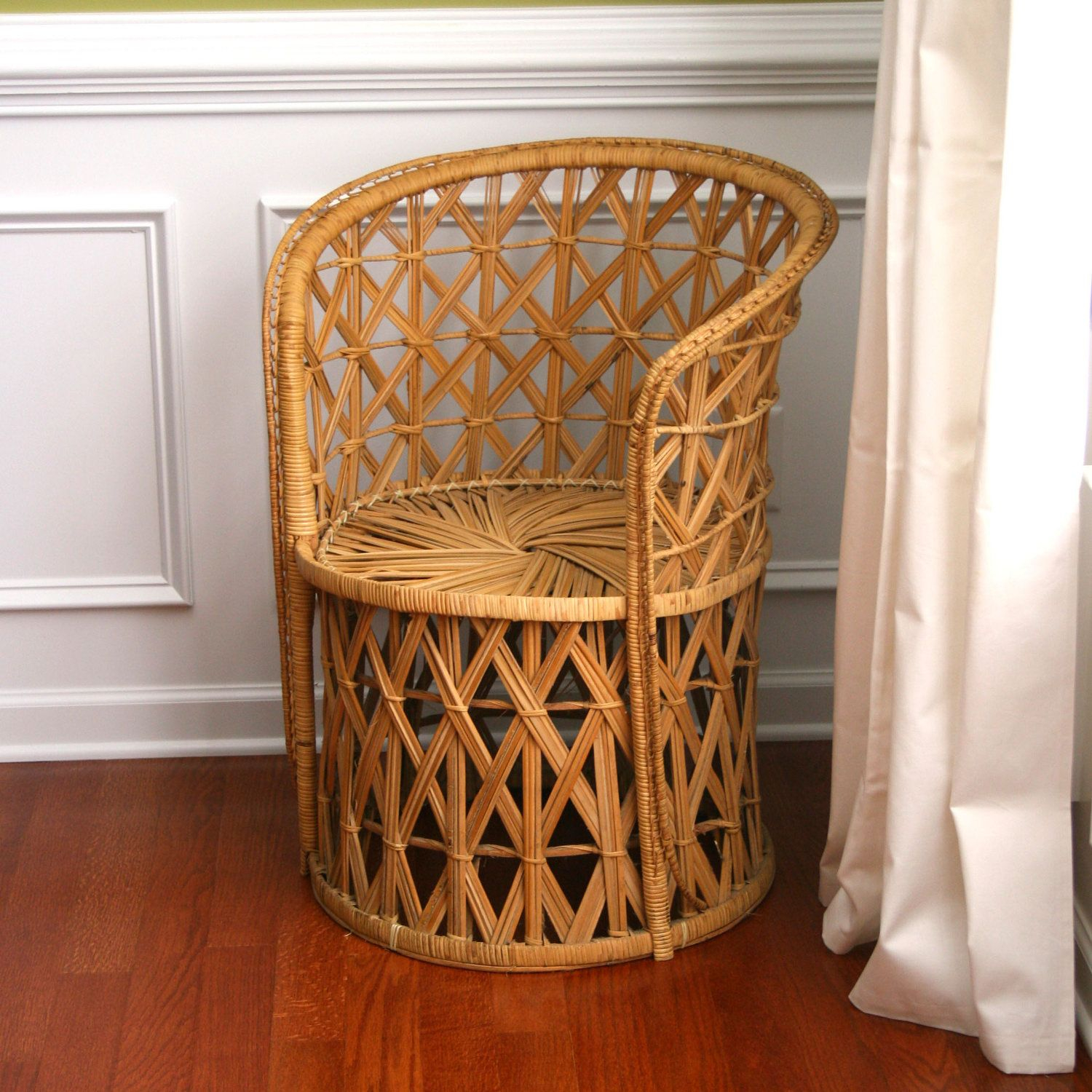 Vintage Rattan Chair Fall Autumn Home Decor Wicker for size 1500 X 1500