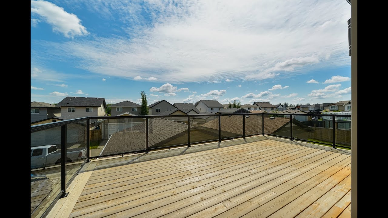 Walkout Basement Rare Massive Balcony Patio 9711 221 Street Nw Secord Edmonton Alberta for measurements 1280 X 720