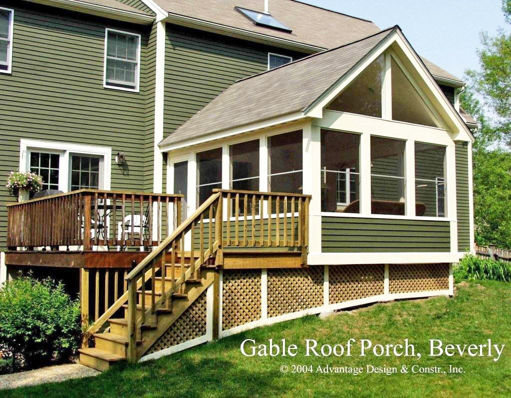 Want To Convert Your Deck To A Porch Suburban Boston in size 1024 X 797