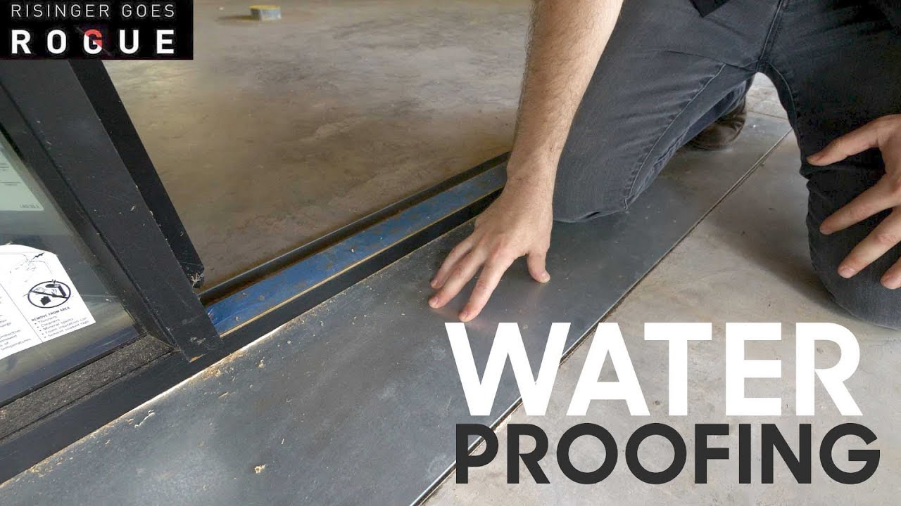 Waterproofing Flashing A Concrete Slab To Porch regarding dimensions 1280 X 720