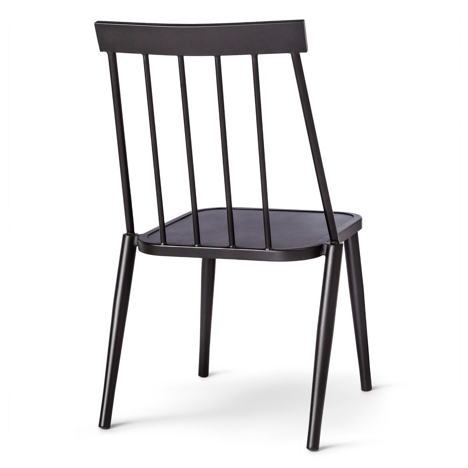 Windsor Metal Stack Patio Club Chair Black Project 62 regarding sizing 1560 X 1560