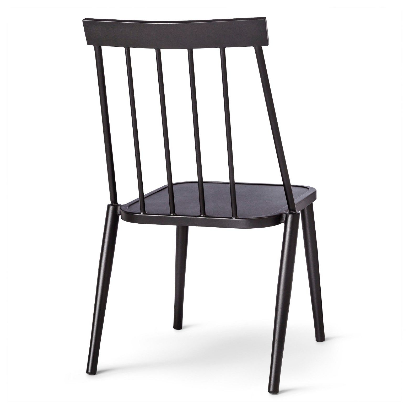 Windsor Metal Stack Patio Club Chair Black Project 62 with dimensions 1560 X 1560