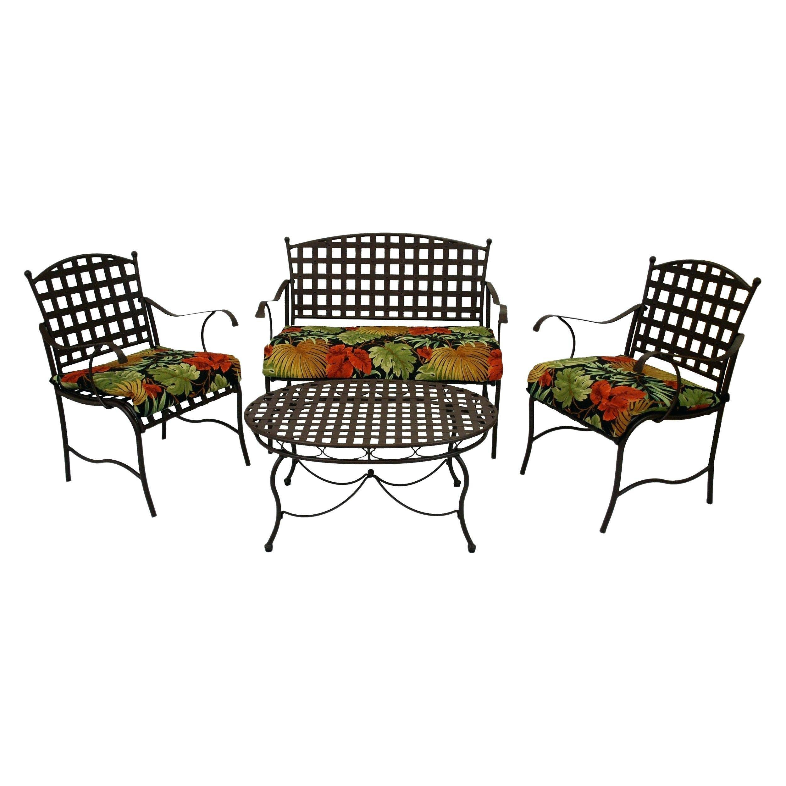 Winsome Wicker Furniture Cushions Sets Patio Alluring pertaining to proportions 2500 X 2500