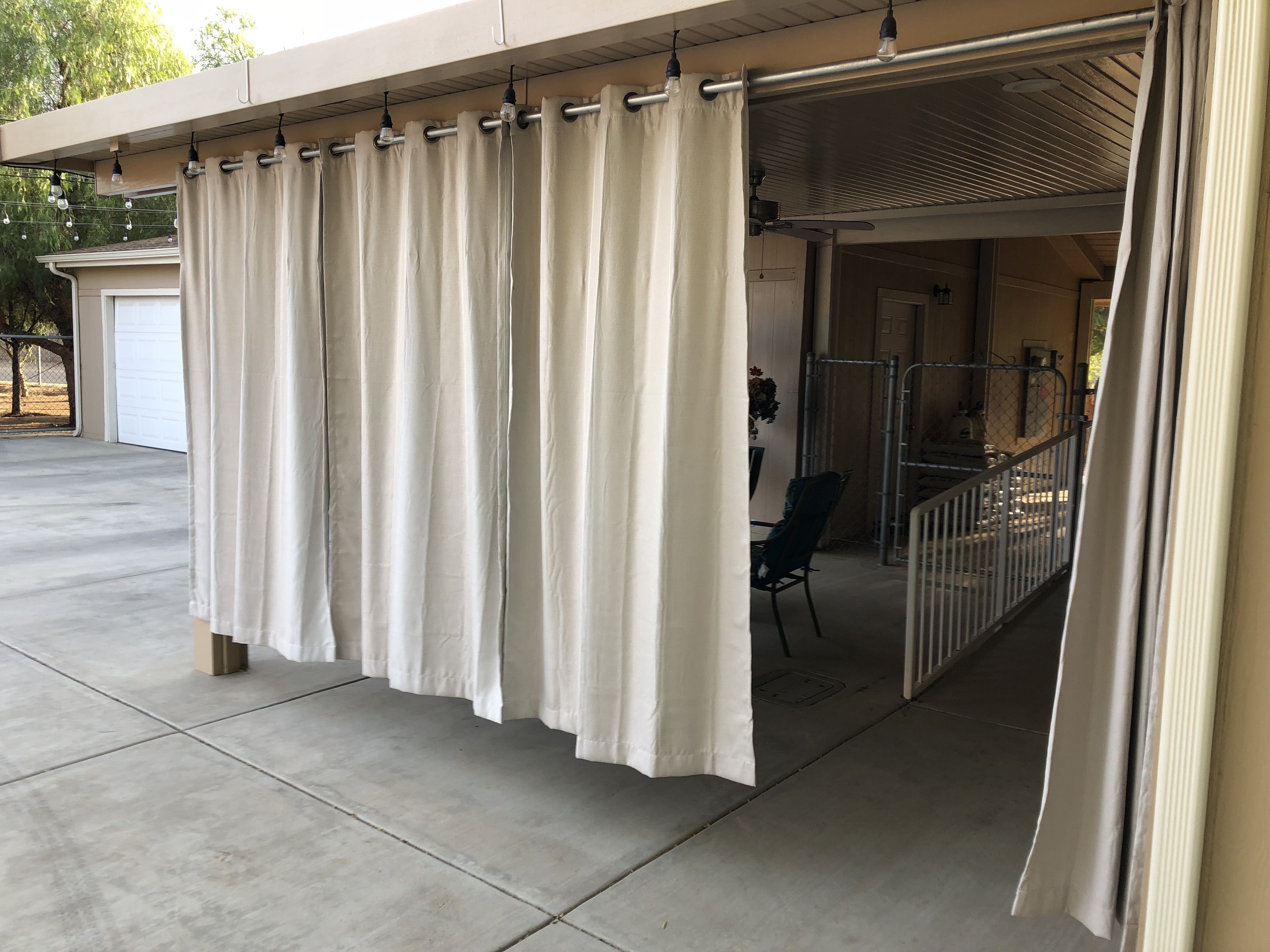 With Alumahangers You Can Hang Drapes From Your Aluminum in proportions 4032 X 3024