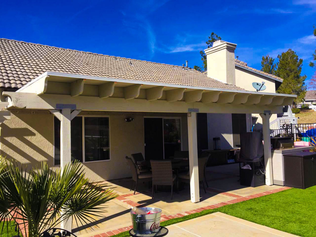 Wood Patio Cover Los Angeles California Patio Covered within size 1200 X 900