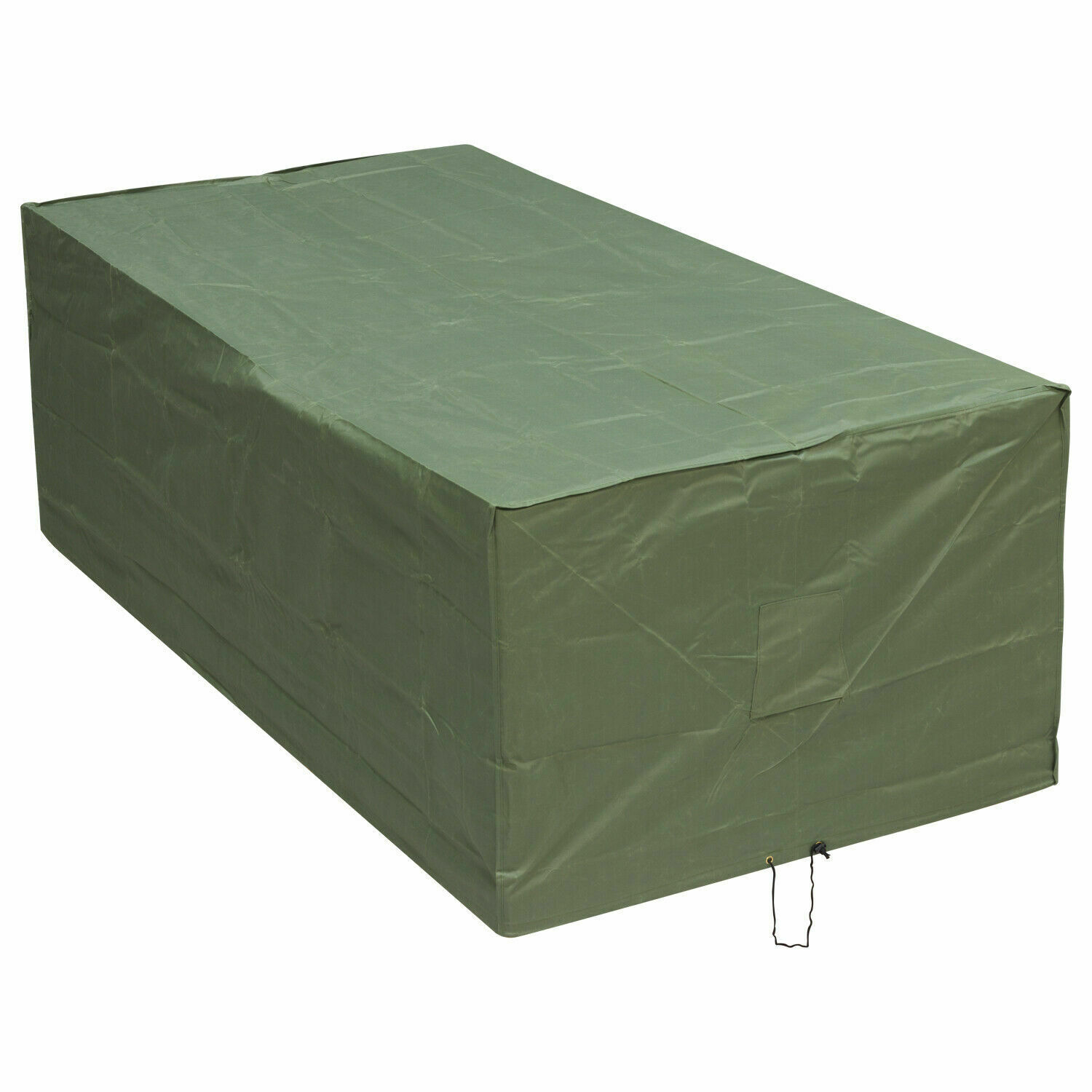 Woodside 6 8 Seater Green Rectangular Garden Waterproof Patio Furniture Cover throughout dimensions 1500 X 1500