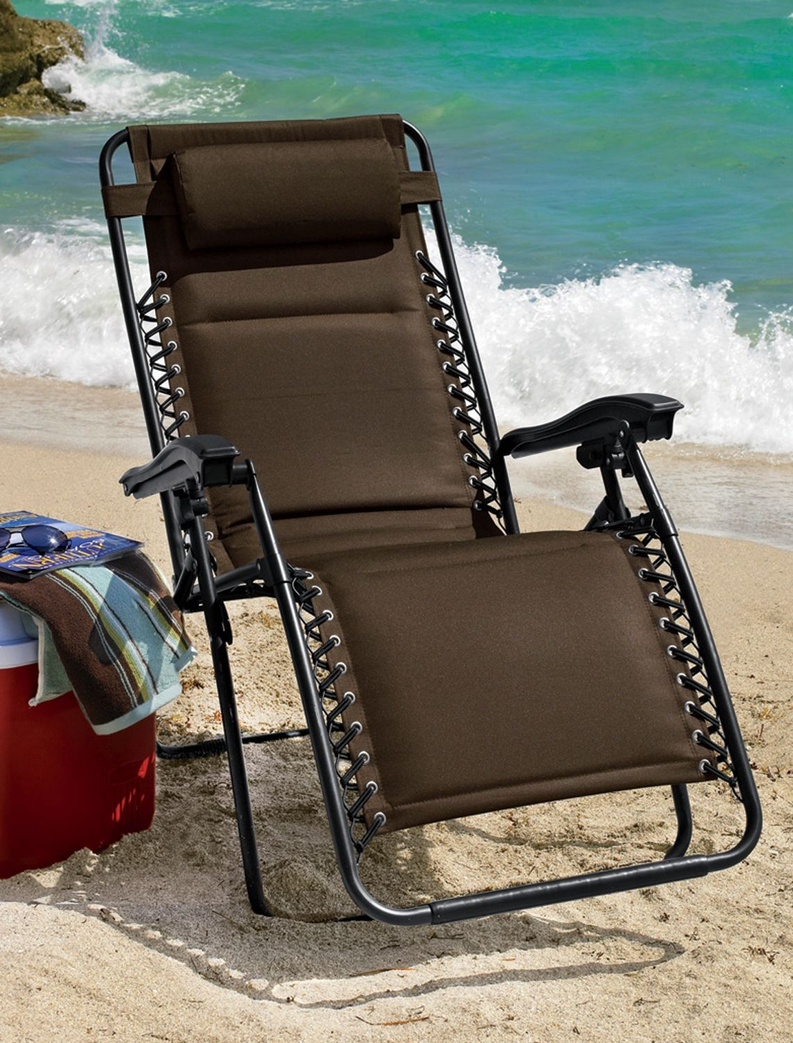 Xl Padded Zero Gravity Chair Comfortable Outdoor Chairs throughout size 1141 X 1500