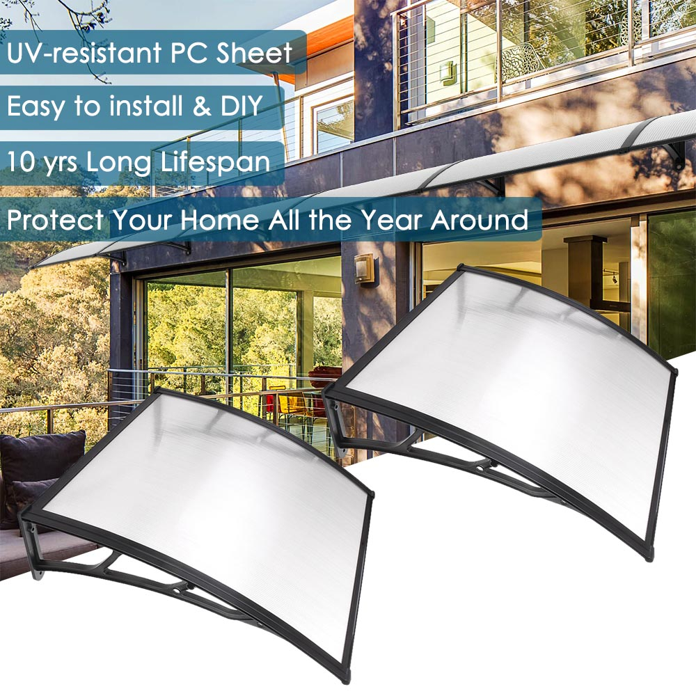 Yescom 39x39 Window Awning Door Canopy Patio Cover with proportions 1000 X 1000