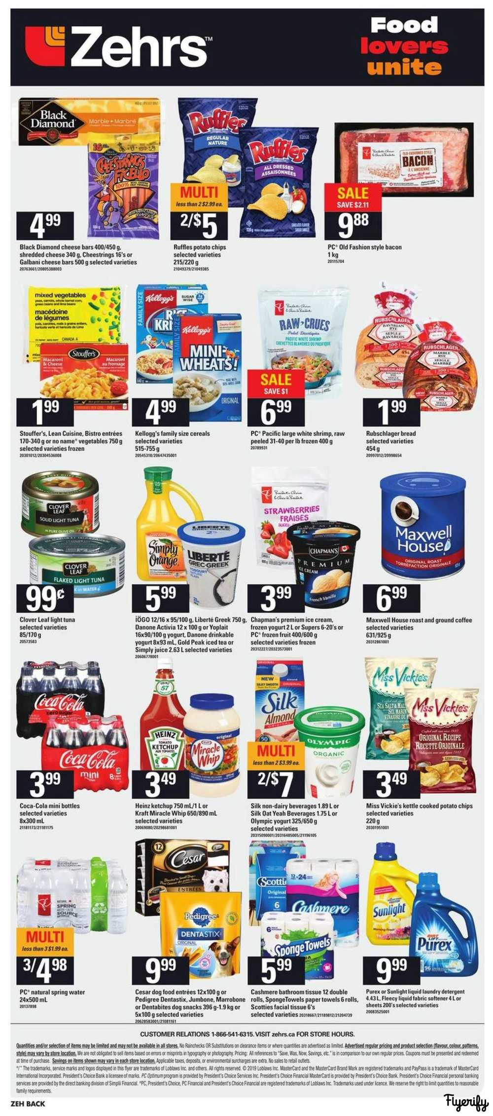 Zehrs Flyer October 31 To November 6 Canada throughout proportions 1295 X 2928