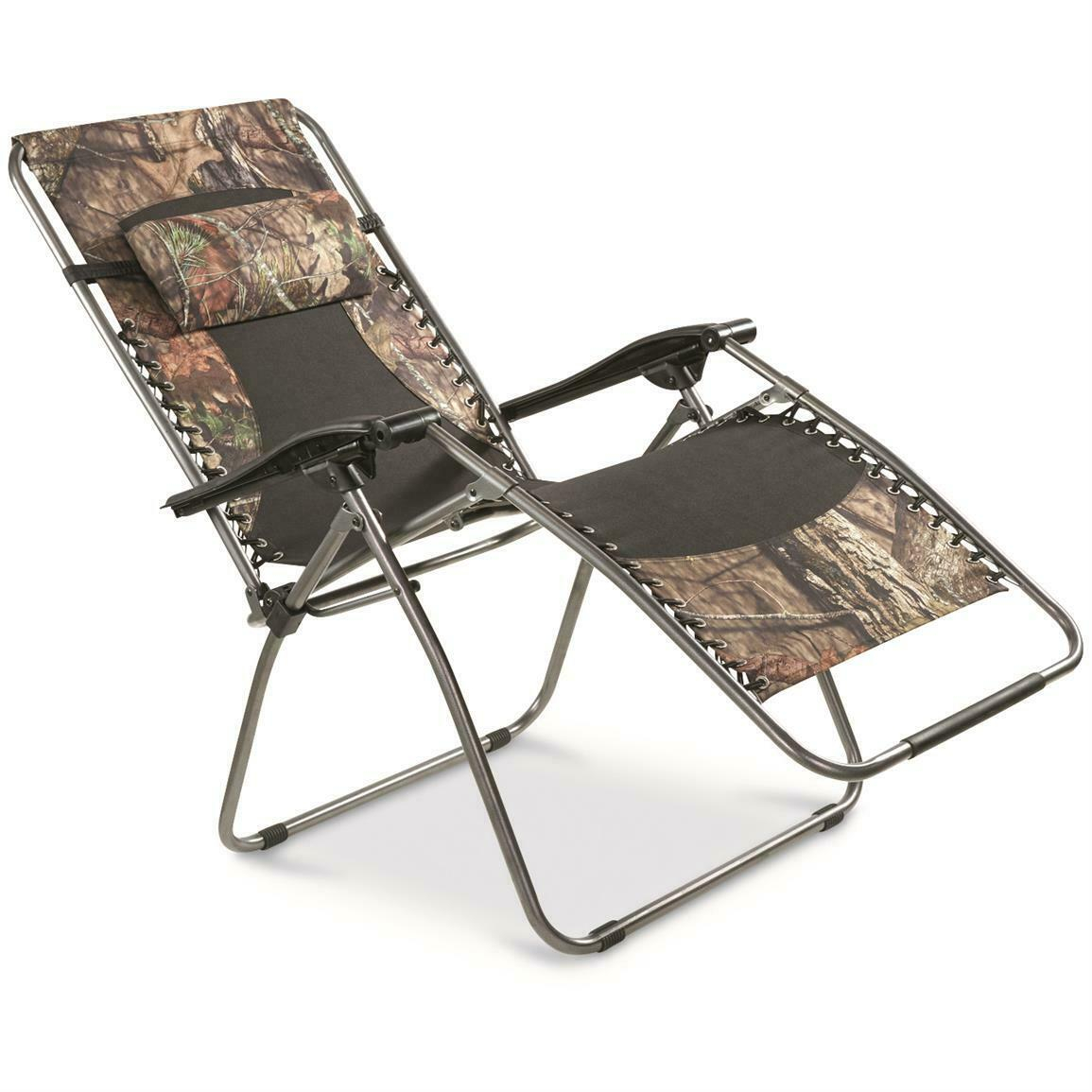 Zero Gravity Chair Oversized Mossy Oak Country Camo 500 Lb Capacity Durable New pertaining to sizing 1155 X 1155