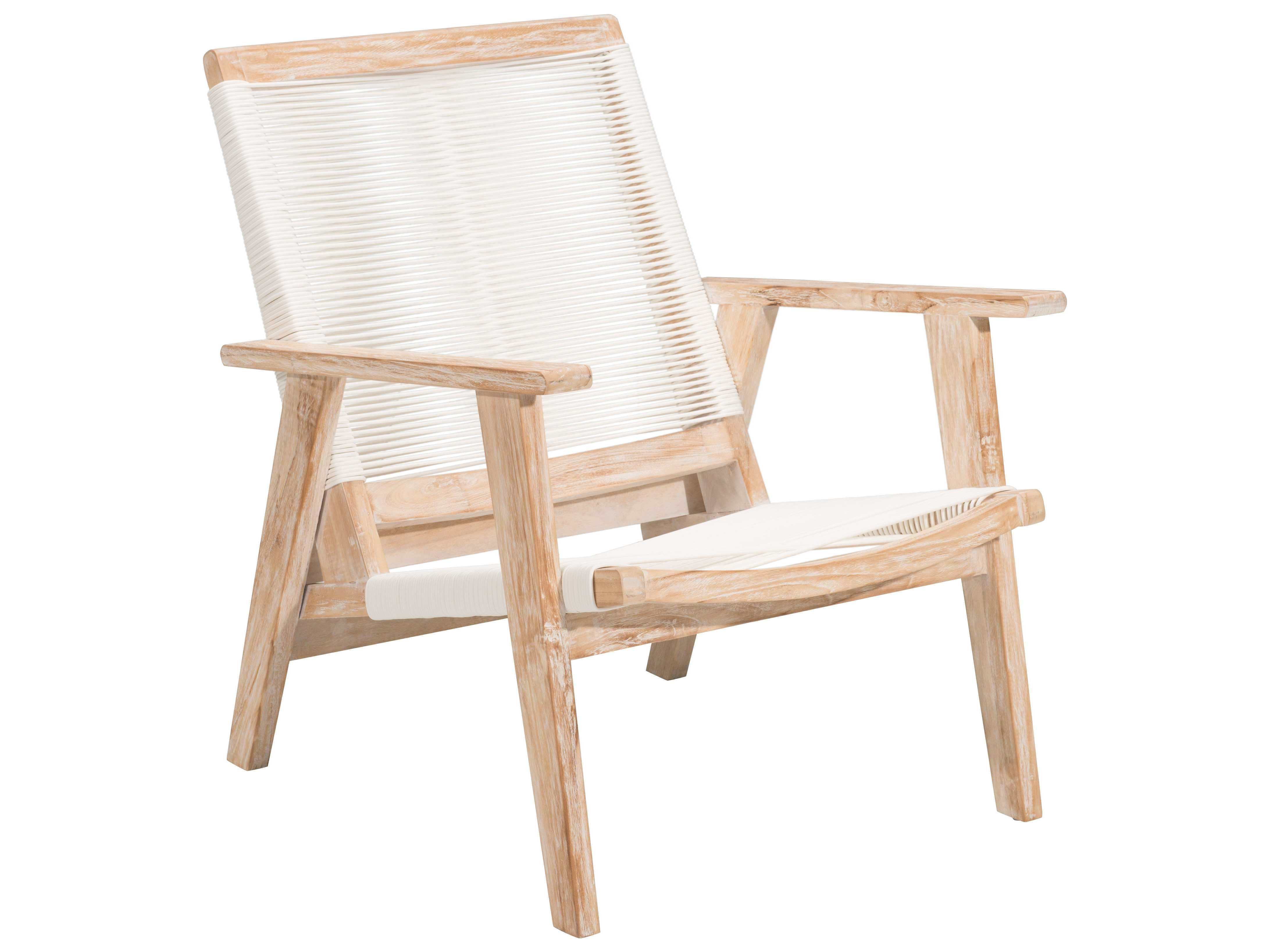 Zuo Outdoor West Port Teak Synethetic Weave Arm Chair In within sizing 4368 X 3276